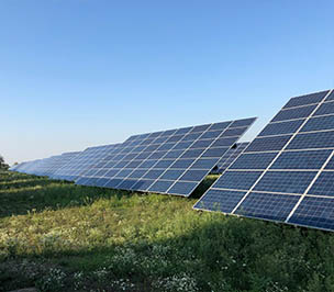 Polycrystalline silicon solar panels