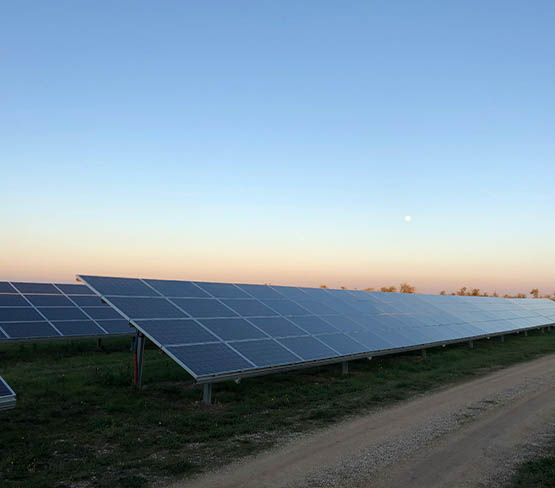 Polycrystalline silicon solar panels